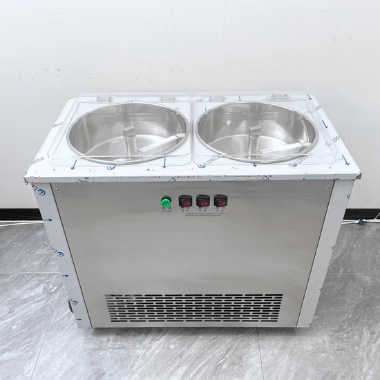 LJZ200A-2 Máquina de batidos de doble recipiente LJZ200A-2 Máquina de batidos de doble recipiente