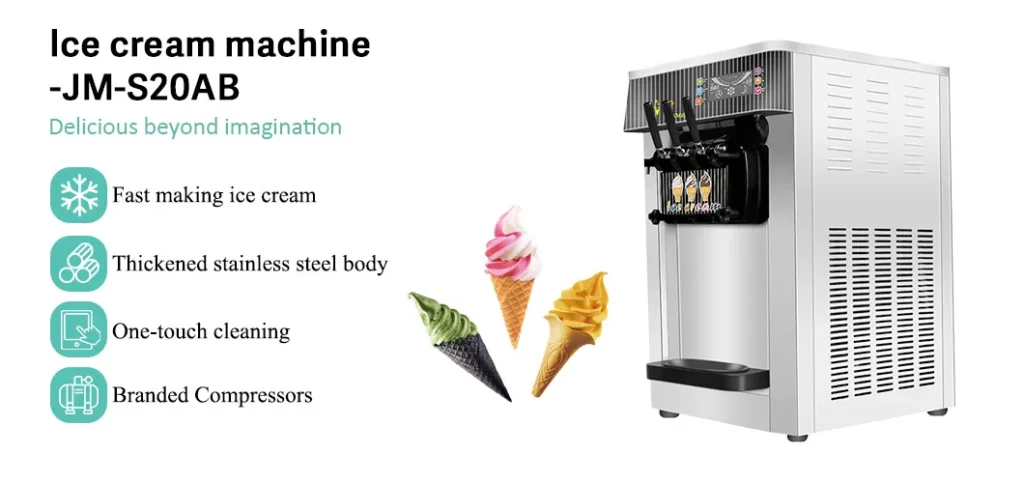 JM-S20AB ice cream machine