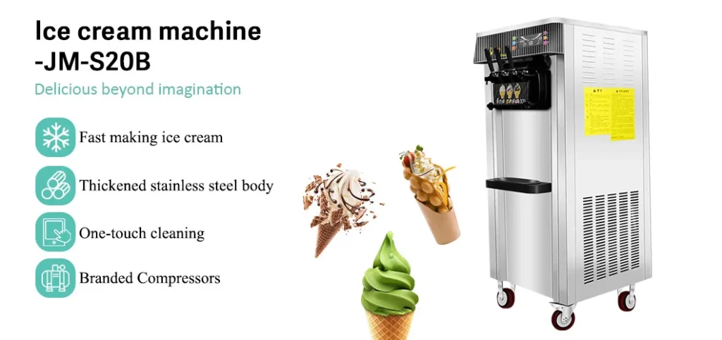 JM-S20B soft ice cream machine