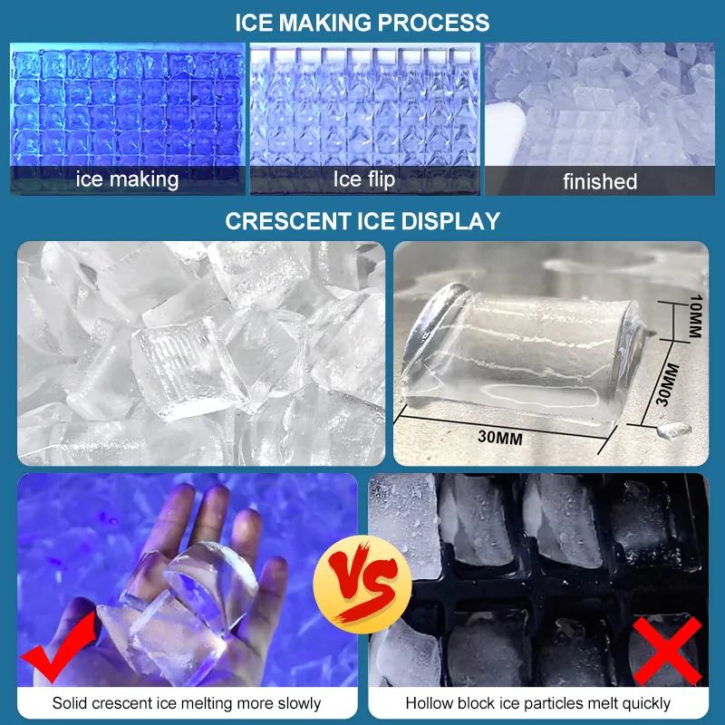JuanMing Crescent Ice Machine