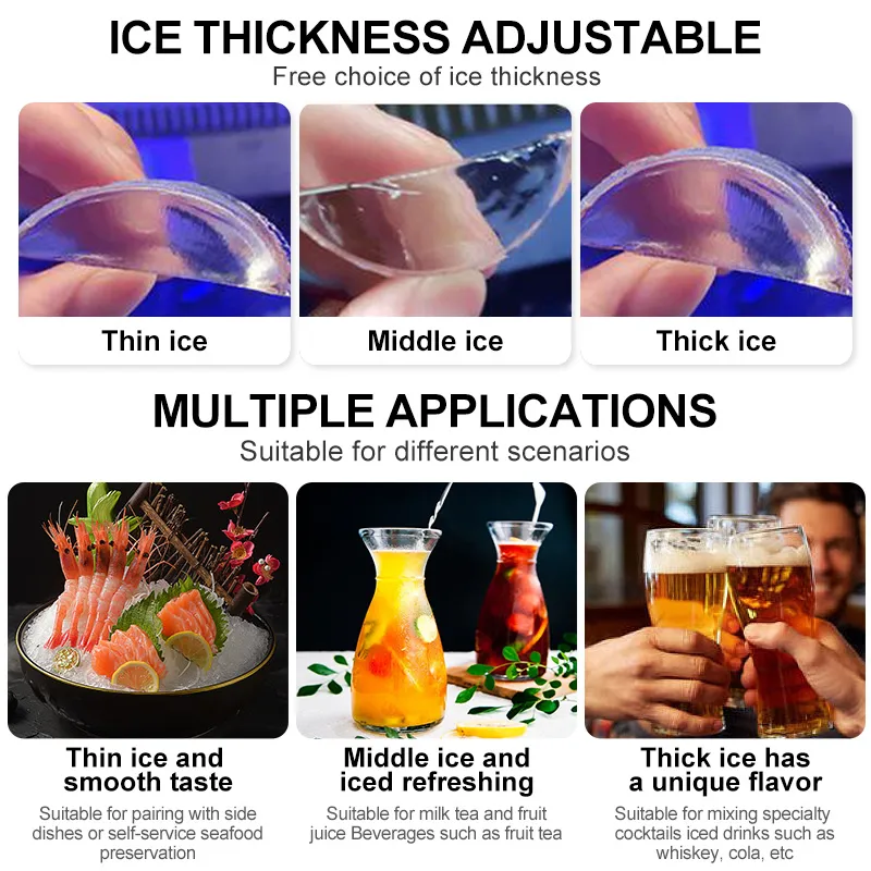 JuanMing Crescent Ice Machine