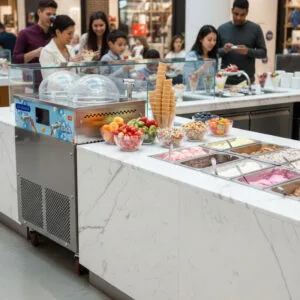 commercial gelato machine