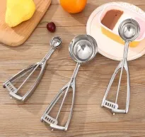 Stailess steel scoop for Icecream(6cm dia, thick)